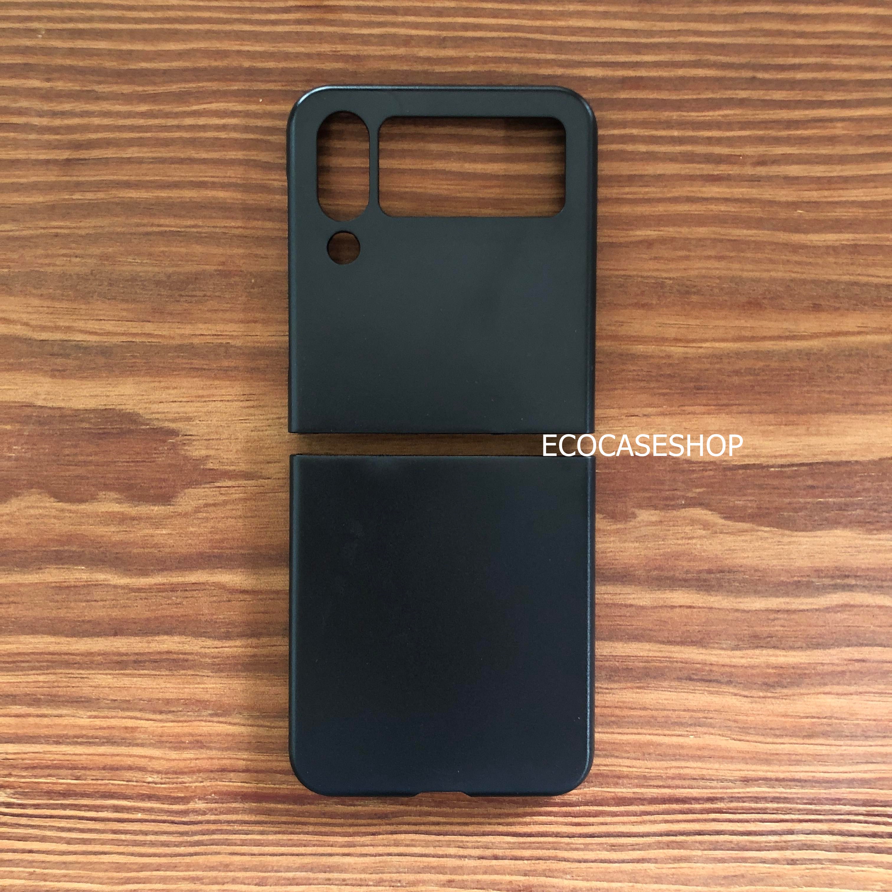 Samsung Flip4 เคสแข็งด้าน(new) สีดำ