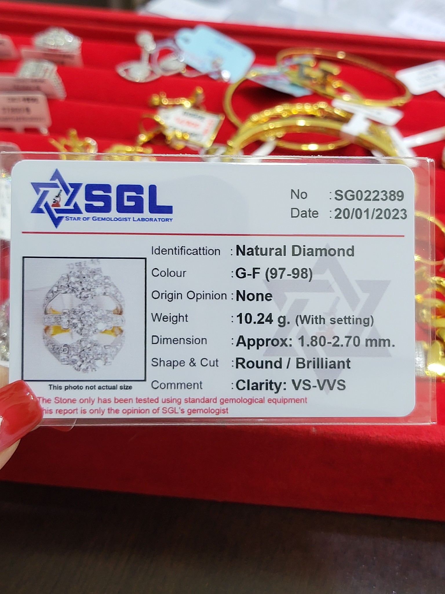 พร้อมส่งและสั่งผลิตแหวนเพชรแท้กระจุกหน้ากว้าง แหวนแต่งงาน แหวนหมั้น ใส่เที่ยว ออกงาน แหวนทองคำ 18K เพชรเบลเยี่ยมแท้ 2.85 กะรัต 57 เม็ด ราคาถูกมาก ส่งฟรี