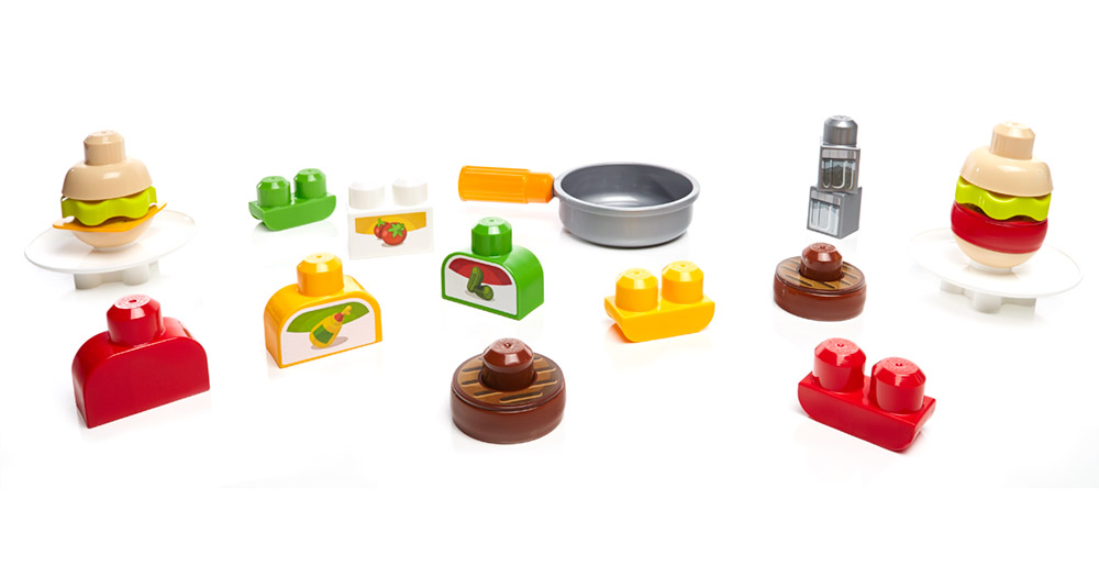 Mega Bloks First Builders Food Truck Kitchen