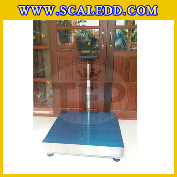 เครื่องชั่งน้ำหนักดิจิตอล พิกัด500kg ความละเอียด50g ขนาดแท่นชั่ง80*80cm รุ่น A12 (เครื่องชั่งผ่านตรวจรับรองจากสำนักชั่งตวงวัด)