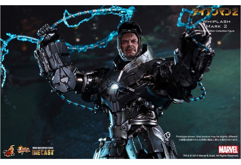 HOTTOYS - Iron man 2 : Whiplash mark II (Diecast)