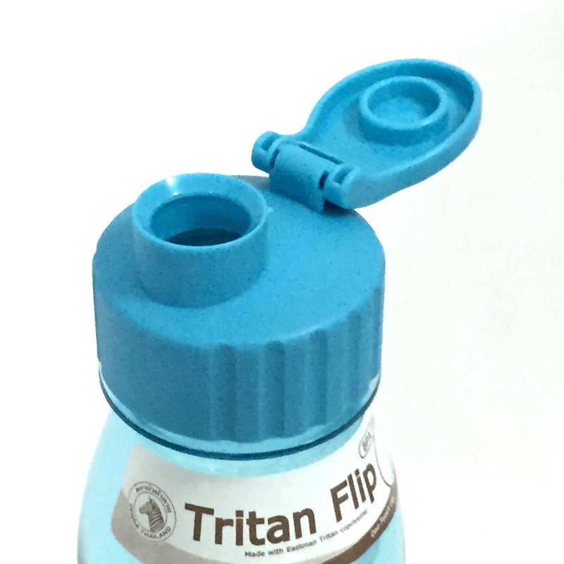 ขวดน้ำ 0.7 ลิตร Tritan Flip ตราหัวม้าลาย ( ใบละ )