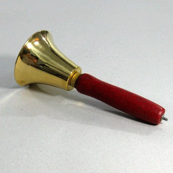 กระดิ่งด้ามไม้แดง 3 นิ้ว