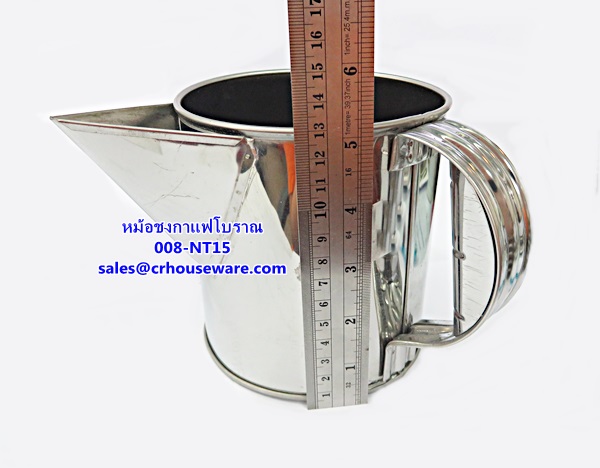 หม้อชงกาแฟโบราณ รหัสสินค้า 008-NT15,หม้อชงการแฟ,หม้อชงชาชัก