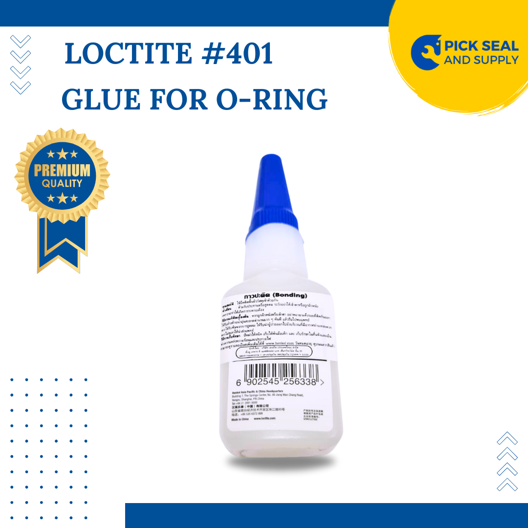 กาวต่อโอริงแห้งเร็วพิเศษ Loctite #401 (20 g.)
