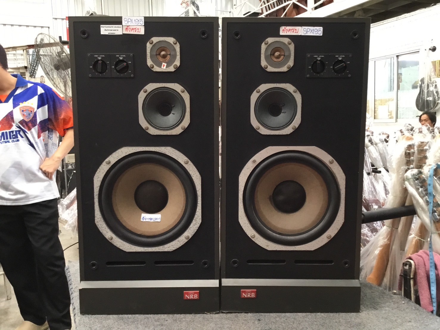 ลำโพง OTTO(SANYO) : SX-501 สินค้าไม่พร้อมใช้งาน(ต้องซ่อม)