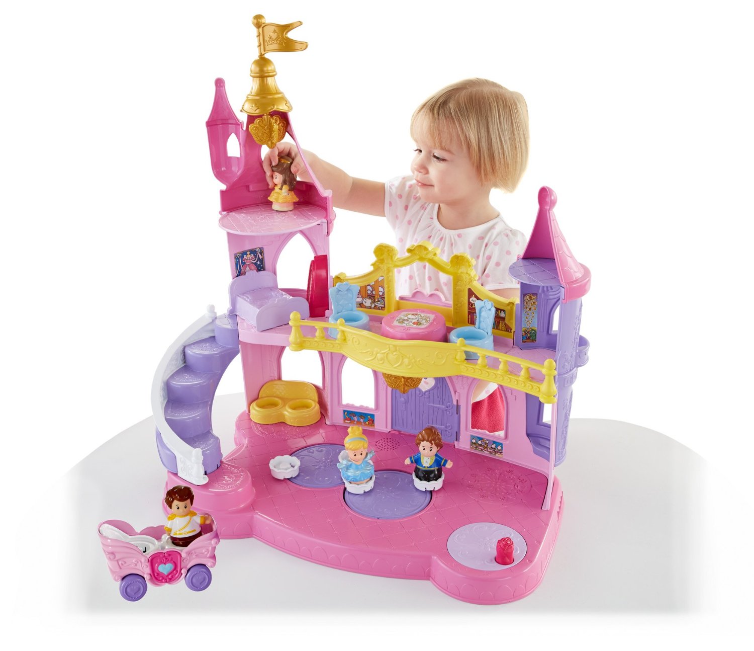 ปราสาทเจ้าหญิง Fisher-Price Little People Disney Princess Musical Dancing Palace
