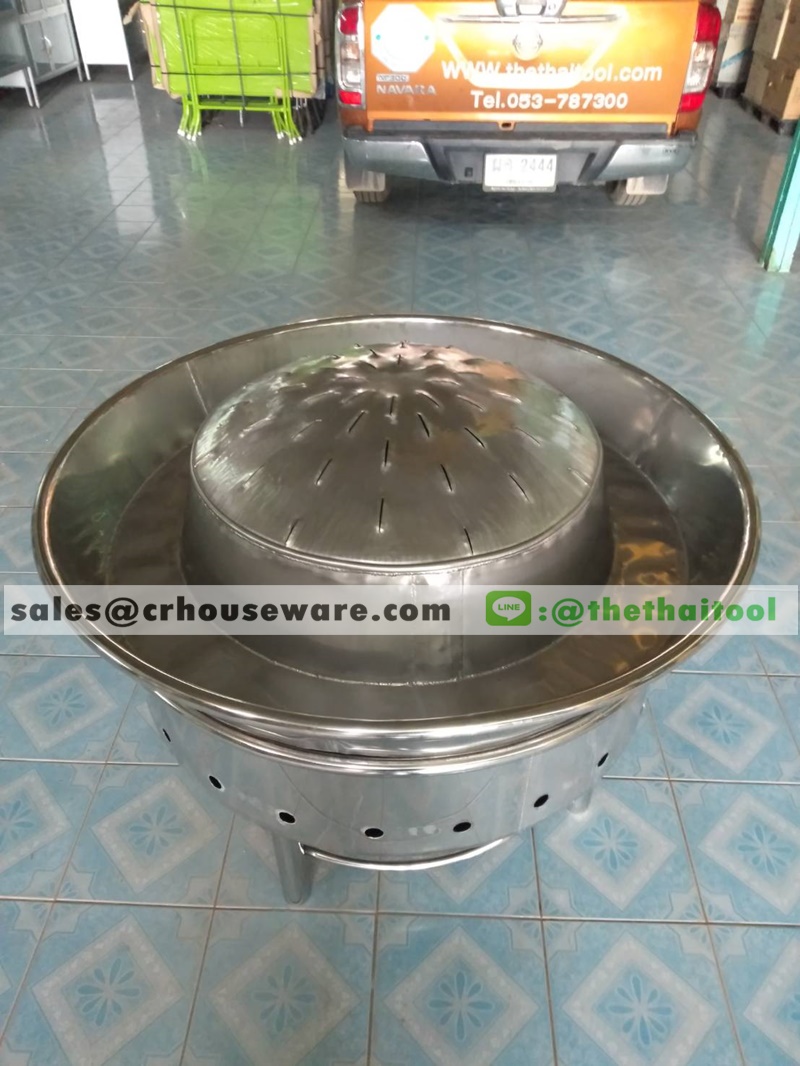 เตาย่างหมูกระทะยักษ์, หมูกระทะไซส์ใหญ่สุดสำหรับงานปาร์ตี้,Giant_Thai_BBQ_Size,火锅是特大号,非常大