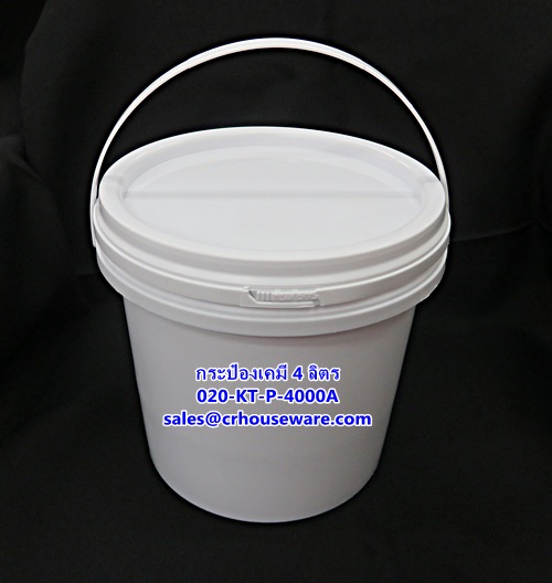 กระป๋องเคมี ขนาด 4 ลิตร รหัสสินค้า 020-KT-P-4000A