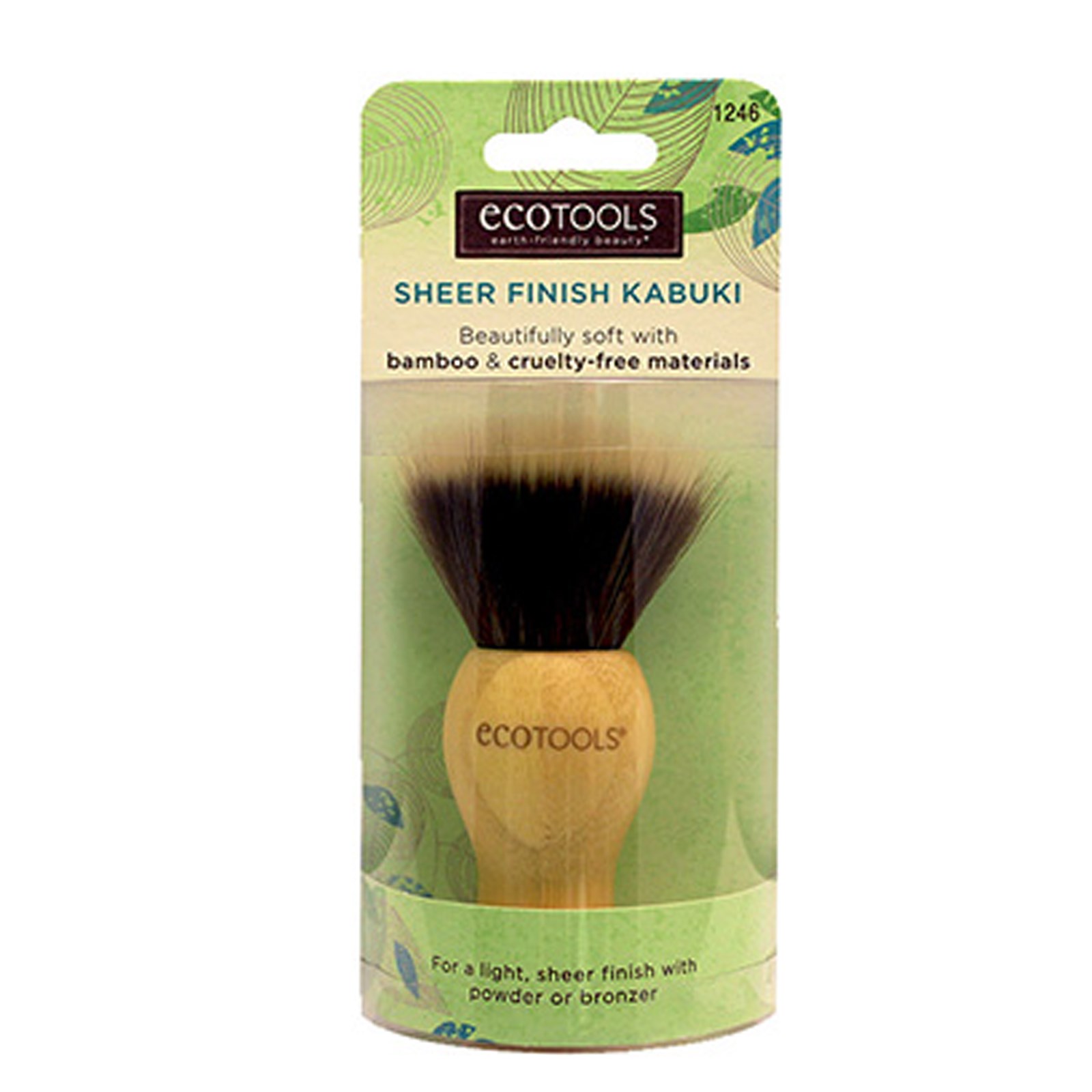 EcoTools, Bamboo Sheer Finishing Kabuki, 1 Brush