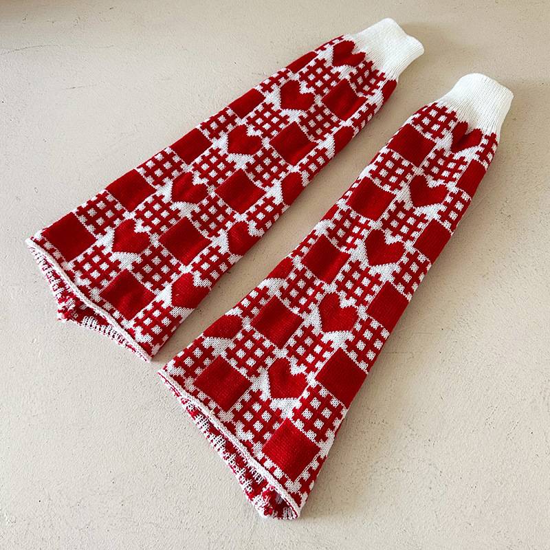 ถุงเท้า Y2K แบบยาว ปลอกขา สไตล์เกาหลีแบบไม่สวมเท้า ใส่แบบยาวหรือแบบย่น เด็กโต - ผู้ใหญ่