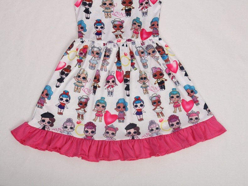 เดรสแขนกุด LOL สีขาว