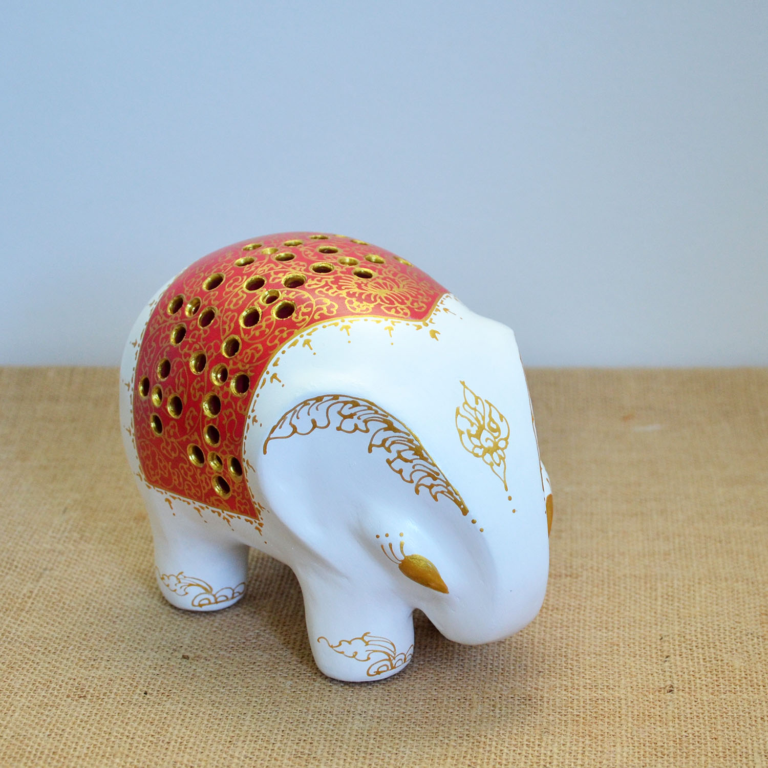 โคมไฟช้างแบบตั้งโต๊ะ Size L