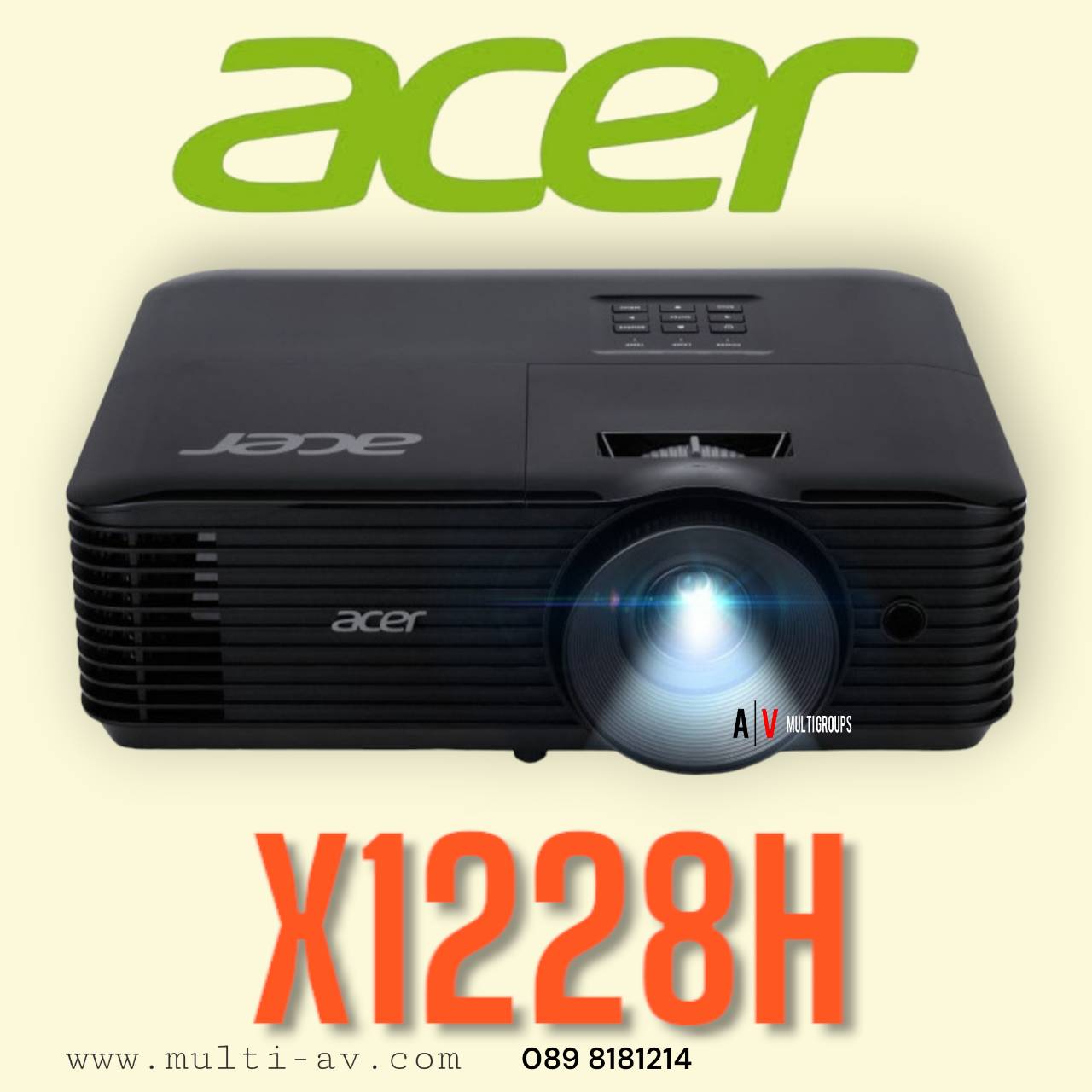 ACER X1228H ความสว่าง 4,500 (ANSI Lumens) ความละเอียด(พิกเซล) 1024x768 (XGA) Contrast 20,000:1