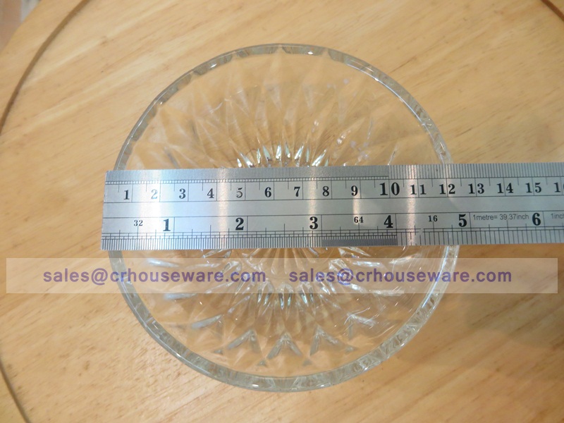 Diamond Bowl 5" 013-P00123 จานแก้ว