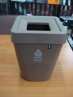 ถังขยะทรงสี่เหลี่ยม มีฝา 001-HH-222LP