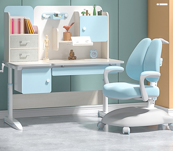 โต๊ะหนังสือเด็ก พร้อมชุดเก้าอี้ (Good for health) รหัส SMT5_ Series C