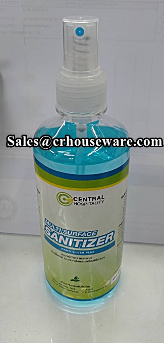 สเปรย์ทำความสะอาด ฆ่าเชื้อ บนผิวเเละเครื่องใช้ต่างๆ 450 ml. รหัส 000-0324057