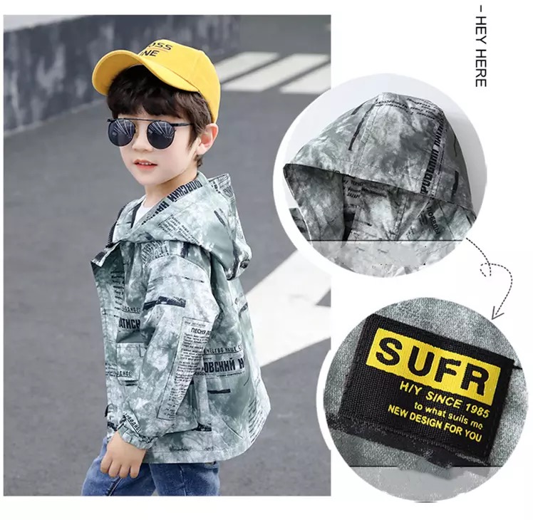 ชุดกันหนาวแจ๊คเก็ต สีเทา