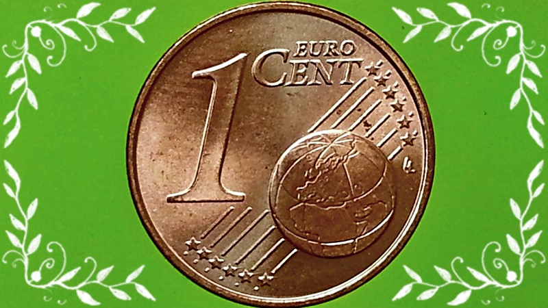 เหรียญ เงินตรา ประเทศ เยอรมนี Euro Cent (5 leaves oak tree - A, D, F, G, J) 2017(J)