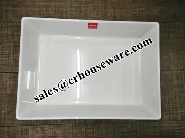 ชามทรงสีเหลี่ยม หนาพิเศษ รหัส 017-B2060