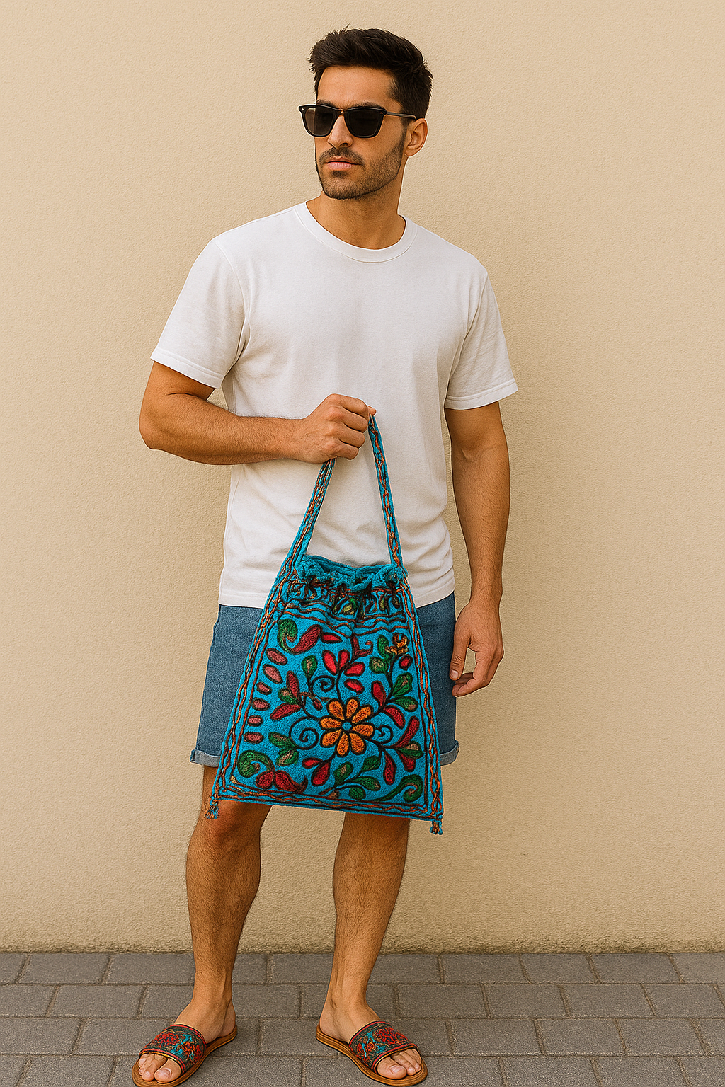 เติมสีสันให้ทุกวันด้วยกระเป๋างานคราฟต์ใบนี้ สายคาเฟ่ สายเที่ยว สายชิคต้องมี! ใส่ของได้เยอะแต่ยังคงสไตล์แบบไม่ต้องพยายาม 🌈✨