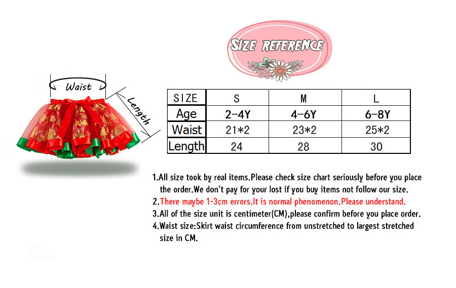 พร้อมส่ง กระโปรงเด็กเต้น คริสมาสต์แต่งโบว์เอวสีแดง พร้อมกิ๊ฟโบว์