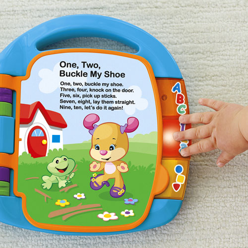 หนังสือ Fisher Price Laugh Learn Storybook Rhymes Book