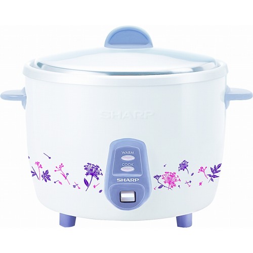 SHARP หม้อหุงข้าว ขนาด 2.8 ลิตร รุ่น KSH-228(RB) (White)