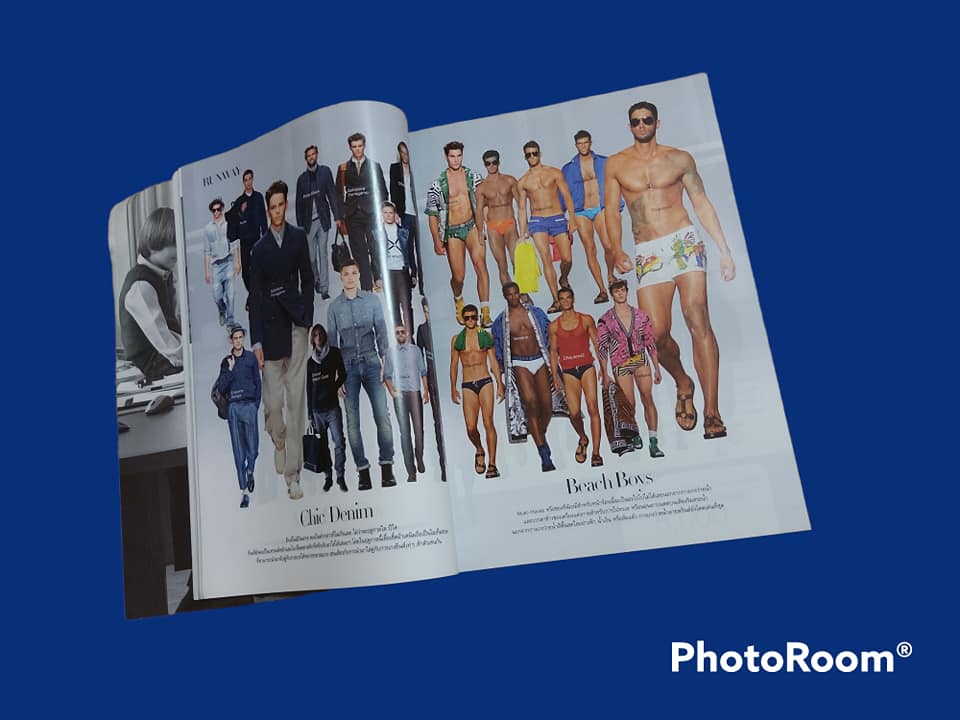หนังสือแฟชั่น BAZAAR MEN