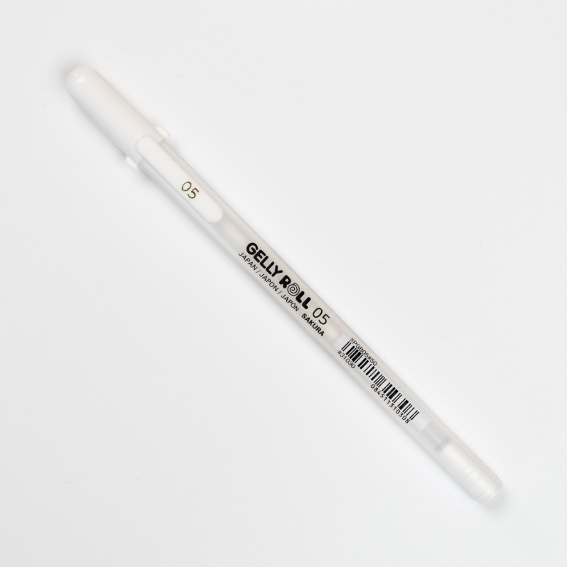ปากกา Sakura Gelly Roll หมึกขาว