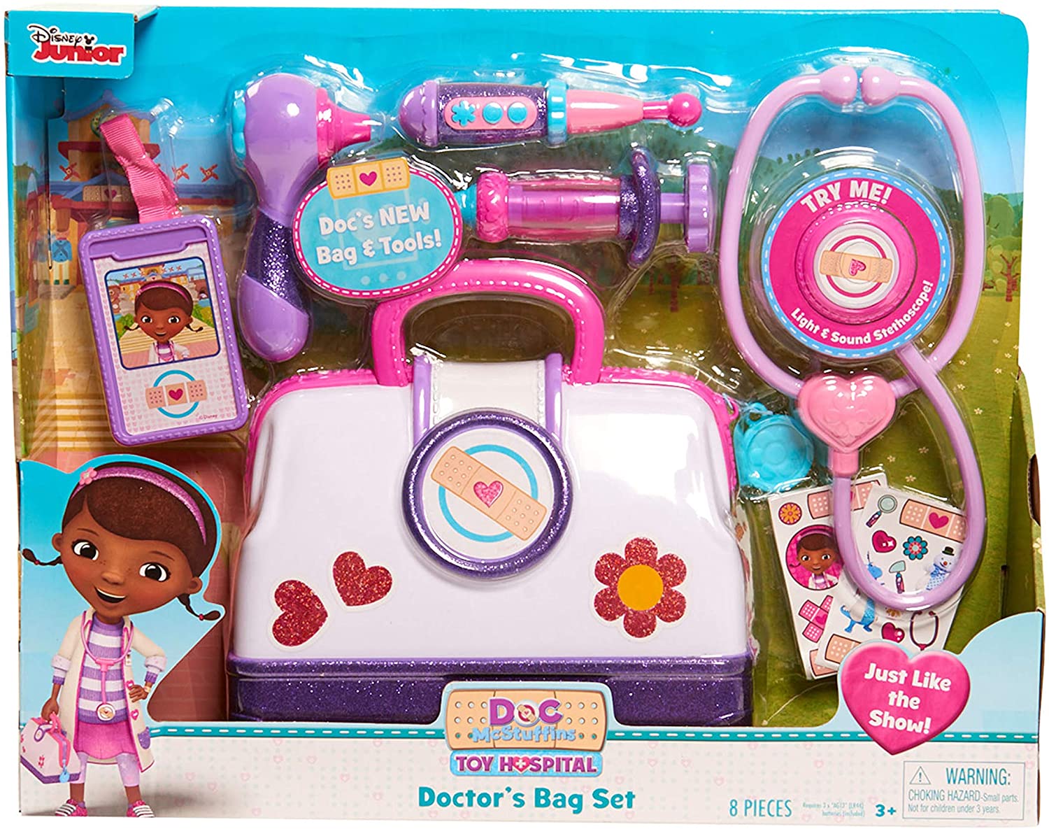ชุดเครื่องมือหมอ Doc Mcstuffins Toy Hospital Doctor's Bag Set