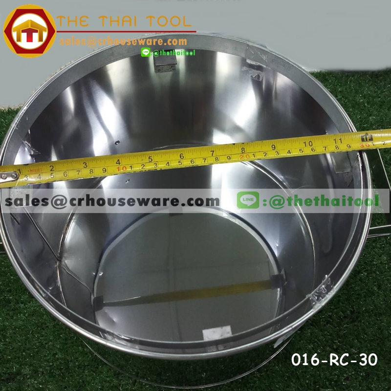 หม้อทำข้าวเกรียบปากหม้อรุ่นใช้กับเตาแม่เหล็กไฟฟ้าได้ รหัสสินค้า016-RC-30,Steamed_Rice_Dumpling_pot_Thailand_Changrai,
