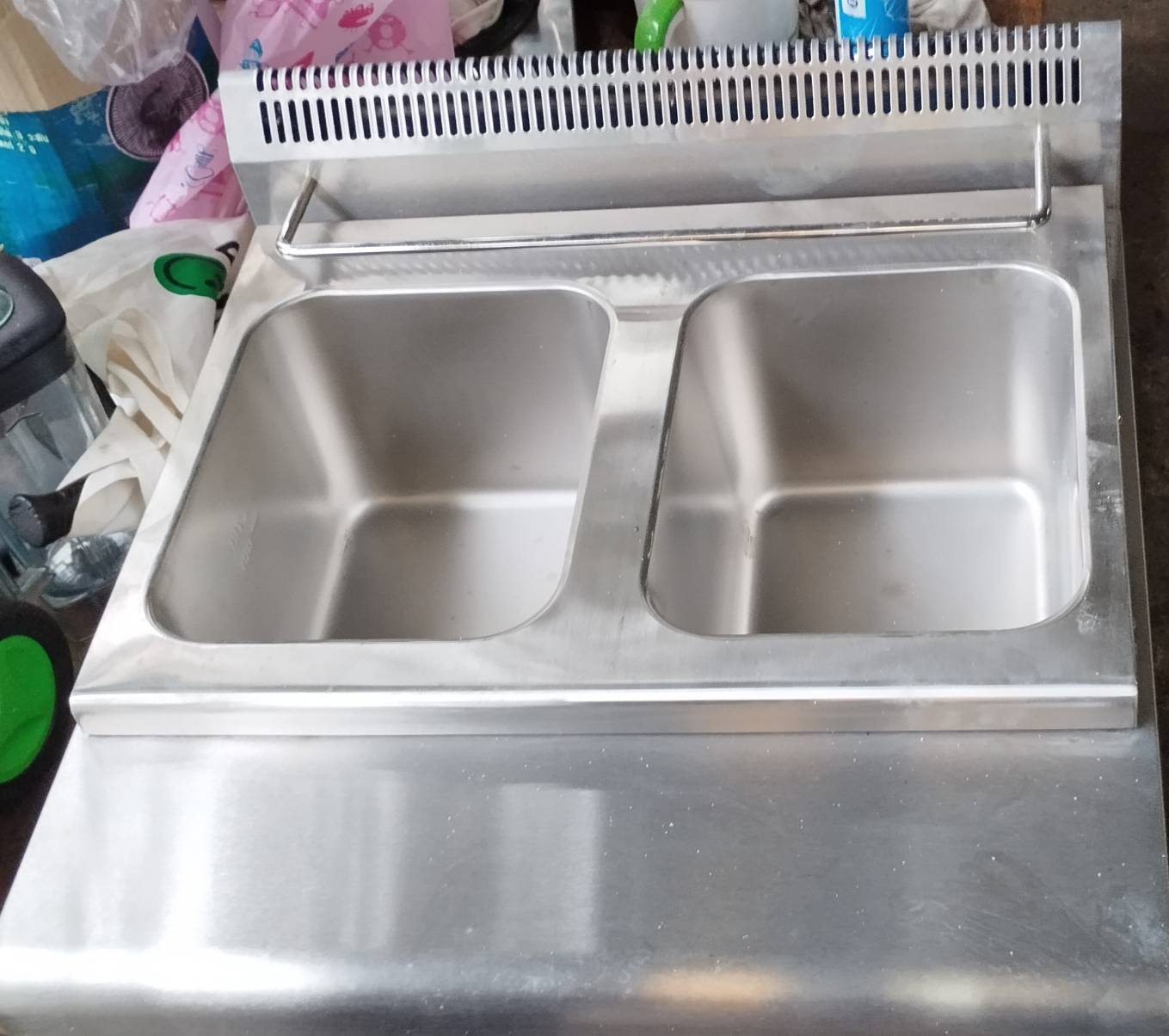 เตาทอดแก๊ส 2 อ่าง (แบบตั้งเคาน์เตอร์) 055-SBC-NT-608