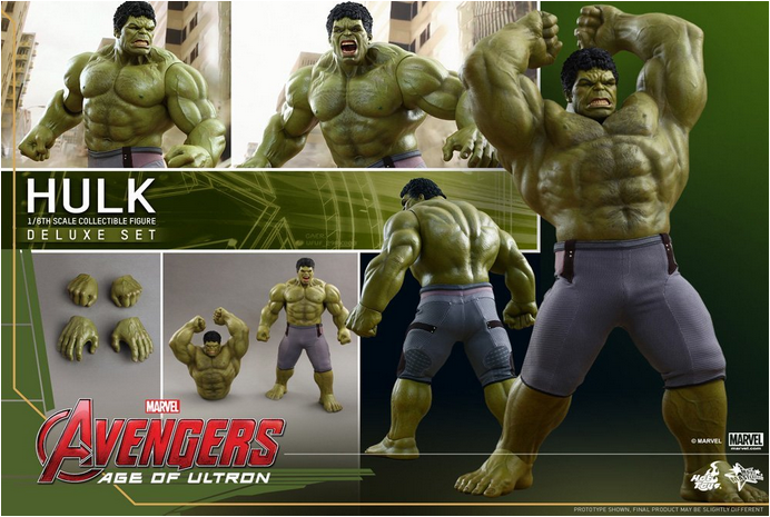 Masterpiece ภาพยนตร์ The Avengers 2 "Hulk" (รุ่น DX) 1/6 (42cm)