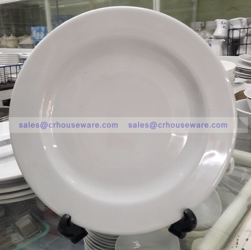 ROUND FLAT PLATTER P0954
