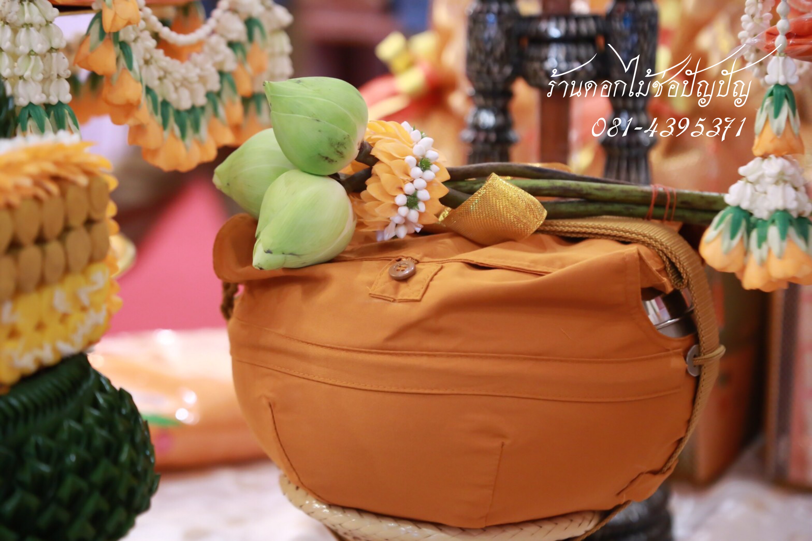 เครื่องบวชดอกไม้สด ชุดD7