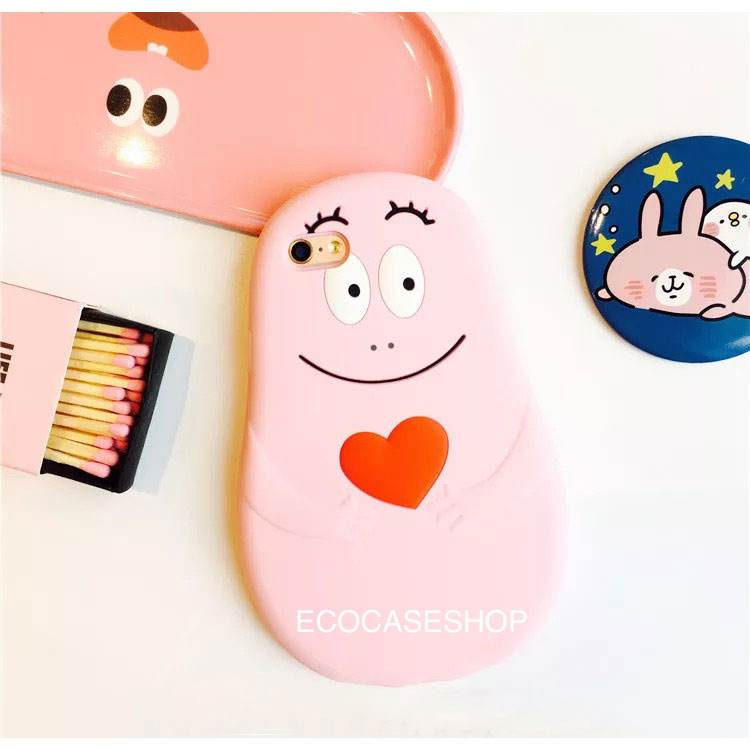 iPhone7/7s เคสยางซิลิโคน barbapapa
