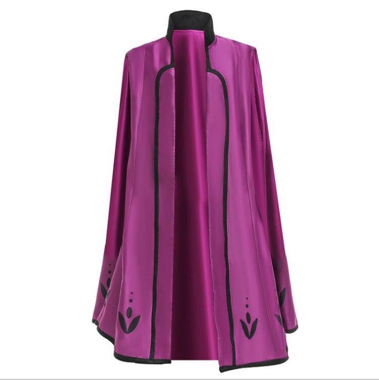 เดรสเจ้าหญิง โฟเซ่น เดรสสีน้ำตาล พร้อมเลกกิ้งและผ้าคลุม