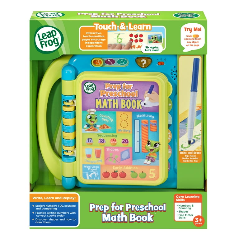 LeapFrog Prep for Preschool Math Book