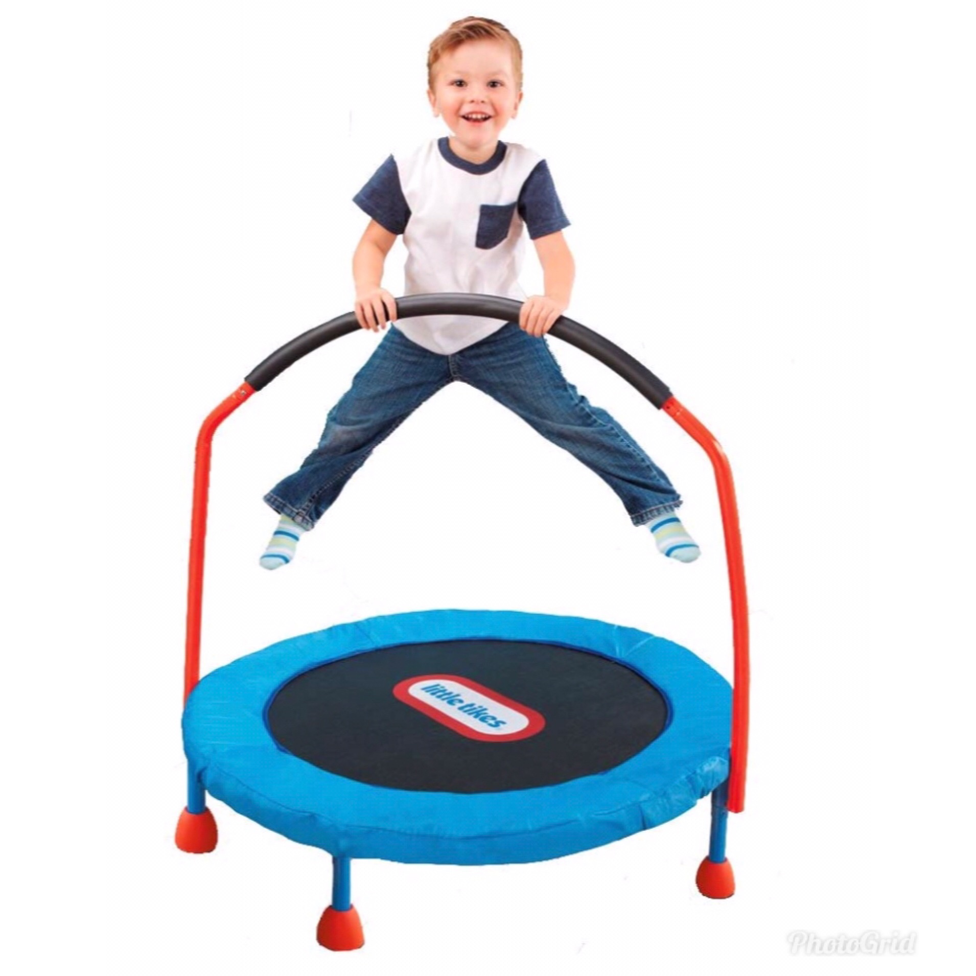 แทรมโพลีนพับเก็บได้ Little Tikes Easy Store 3' Trampoline