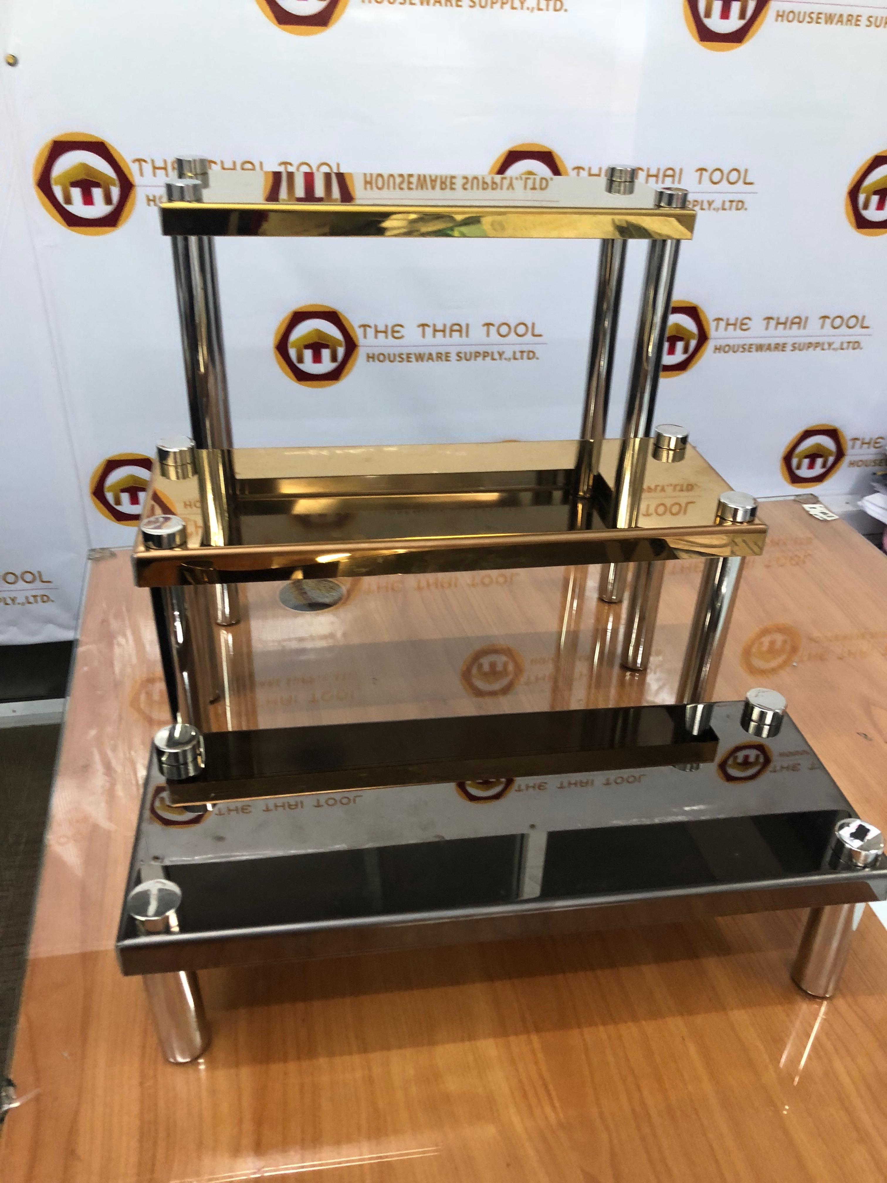 3-TIER DISPLAY STANDS 005-DIS-03RGB,ชั้นโชว์อาหารแบบ3ชั้นใช้งานโรงแรม,Food_display,အစားအစာတင်စင်
