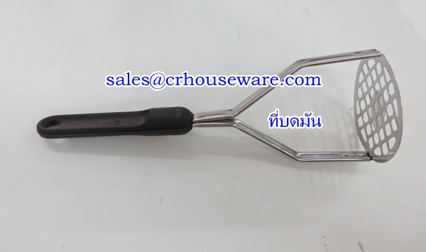 ที่บดมันสแแตนเลส ด้วมจับพลาสติก 008-BM1