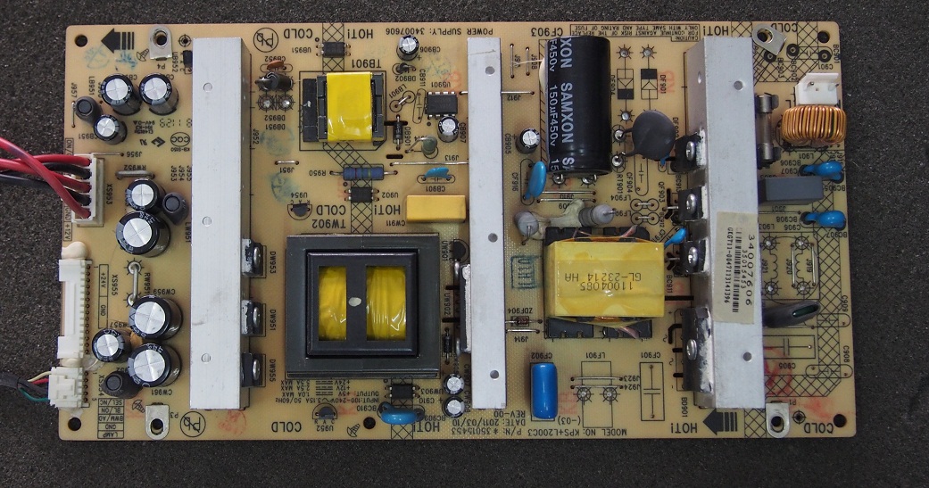 supply lcd tv toshiba 40AV10T