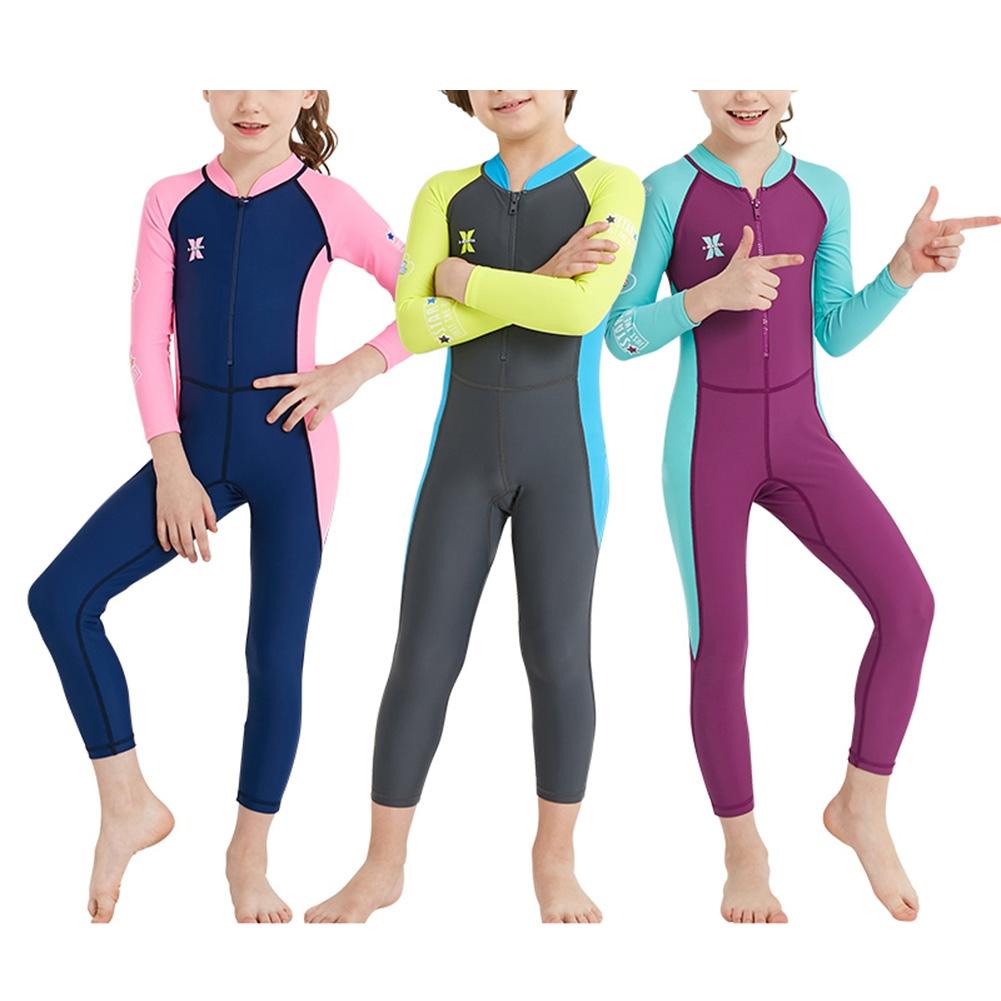 ชุดบอดี้สูท ชุดว่ายน้ำ แขนยาว กัน UV