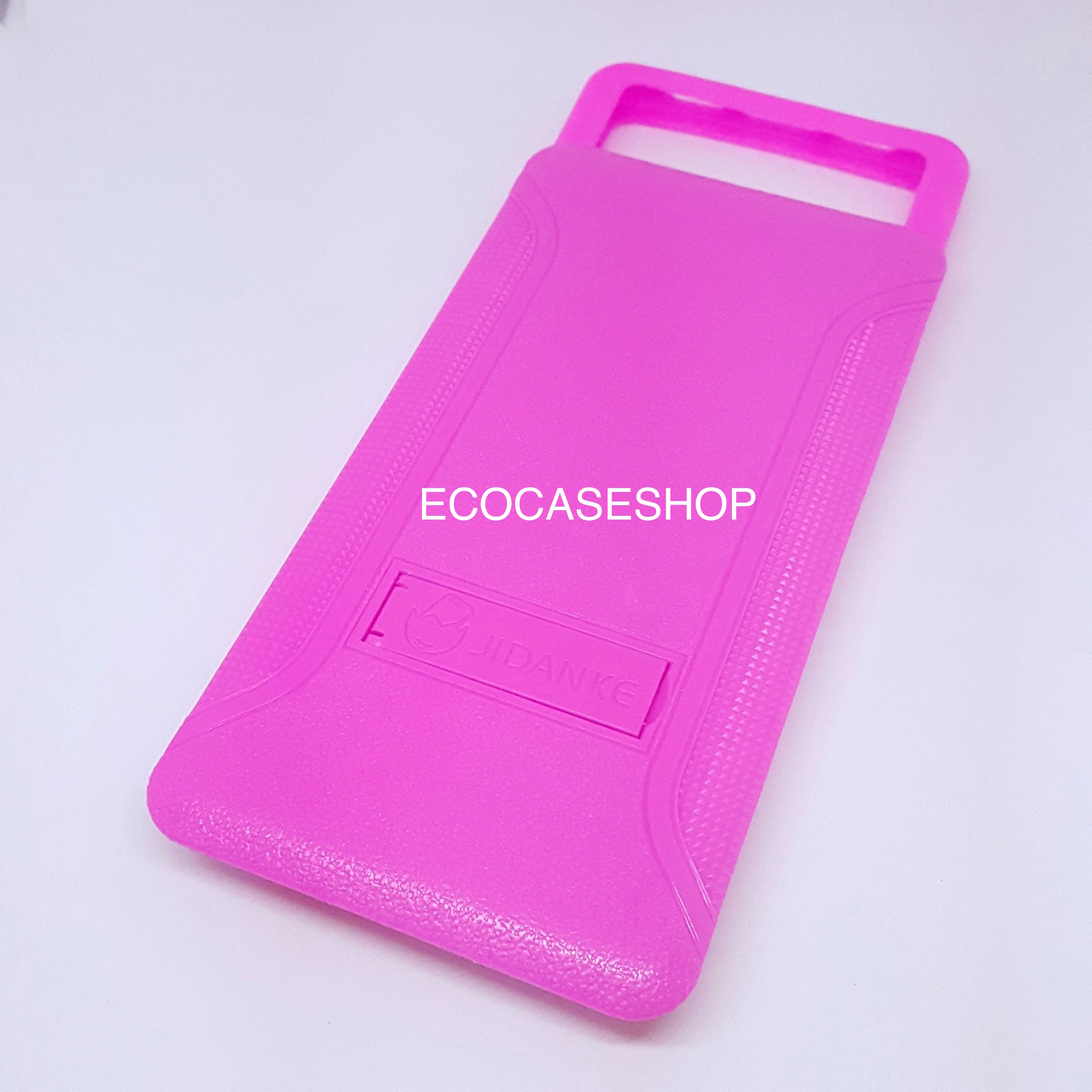 เคสฝาหลัง no.4 สำหรับหน้าจอ 5.3-5.6นิ้ว สีชมพู