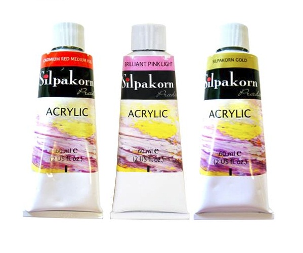 Silpakorn Pradit Acrylic Color