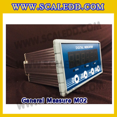 หัวอ่านคอนโทรลแสดงค่าน้ำหนัก Weighing indicator&Controller ยี่ห้อ General Measure รุ่น M02
