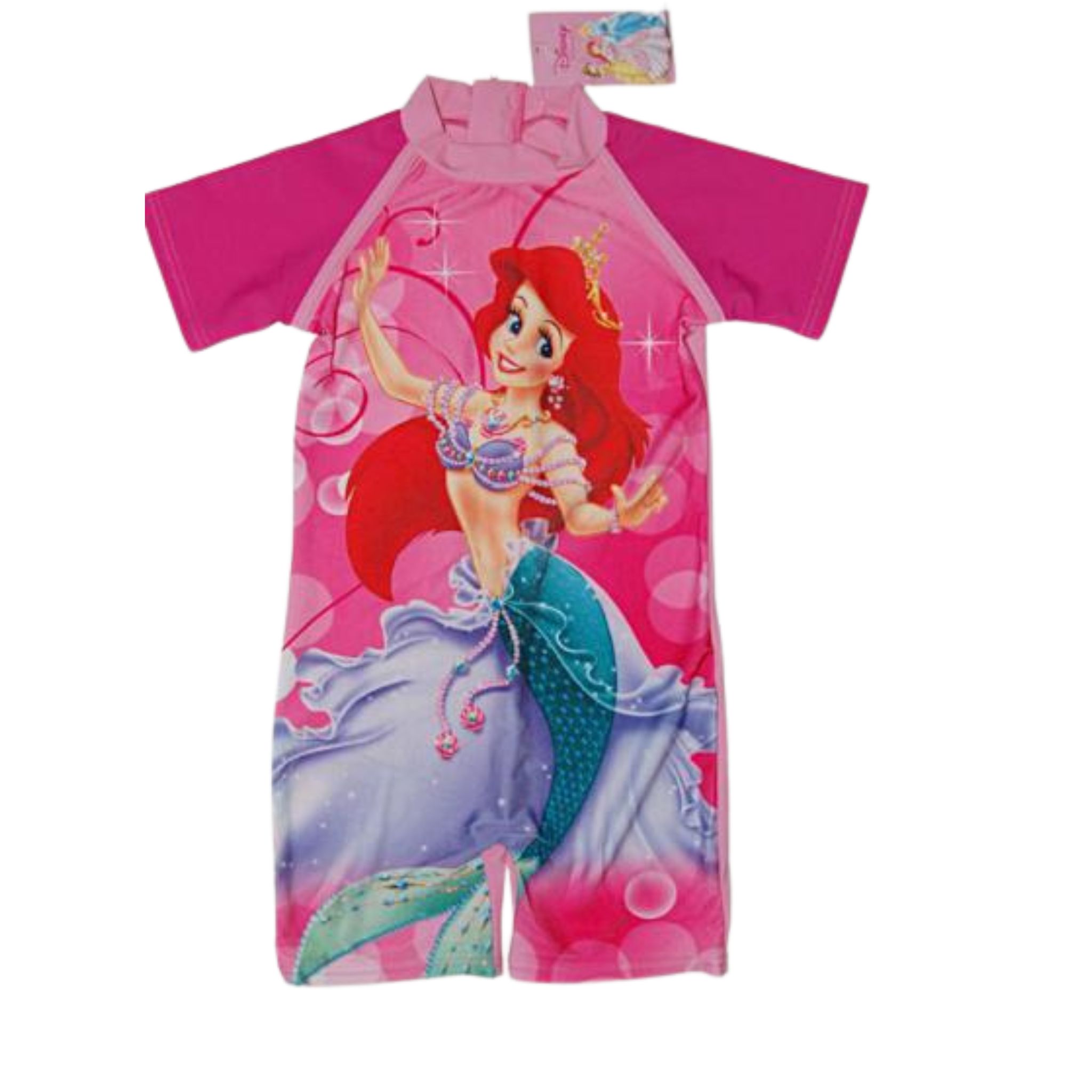 **พร้อมส่ง ชุดว่ายน้ำ ชุดบอดี้สูท ซิปหลัง กลุ่มเจ้าหญิง