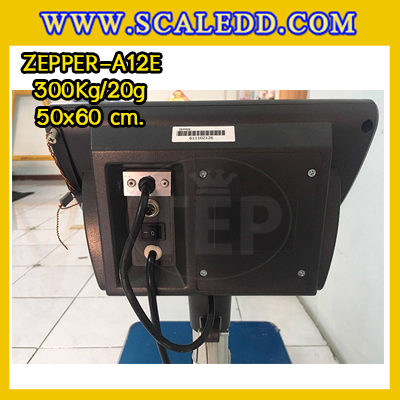 เครื่องชั่งน้ำหนักดิจิตอล พิกัด300kg ความละเอียด20g รุ่น A12 แท่นชั่งขนาด50x60cm